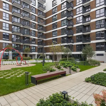Apartment Business Park Blue By Bookinghost Warsaw